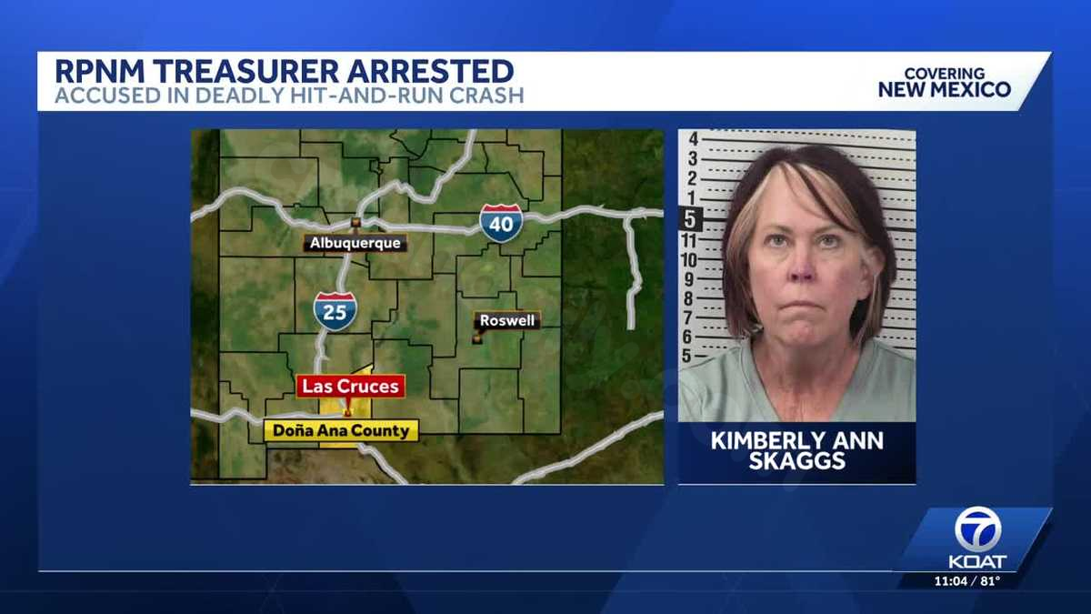 New Mexico Republican Party treasurer charged in fatal hit-and-run