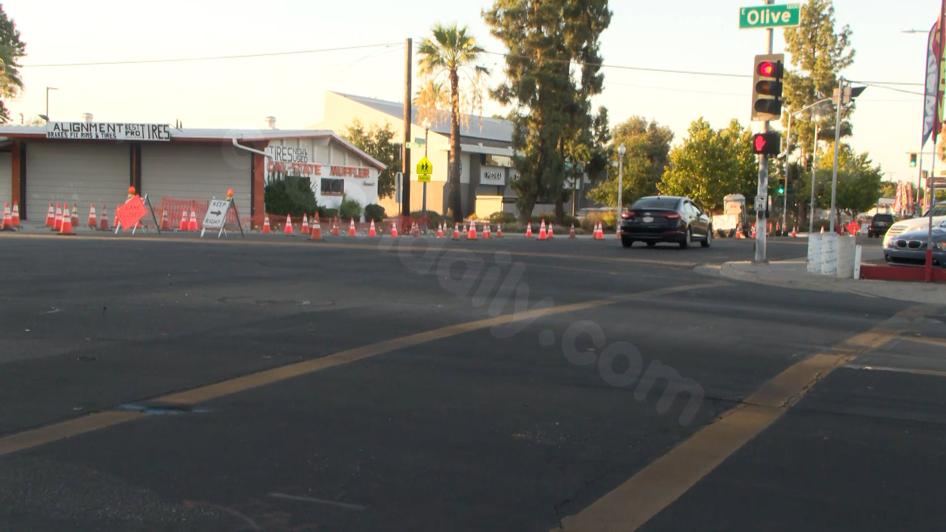 Person dead after they were hit by a car in overnight Fresno collision