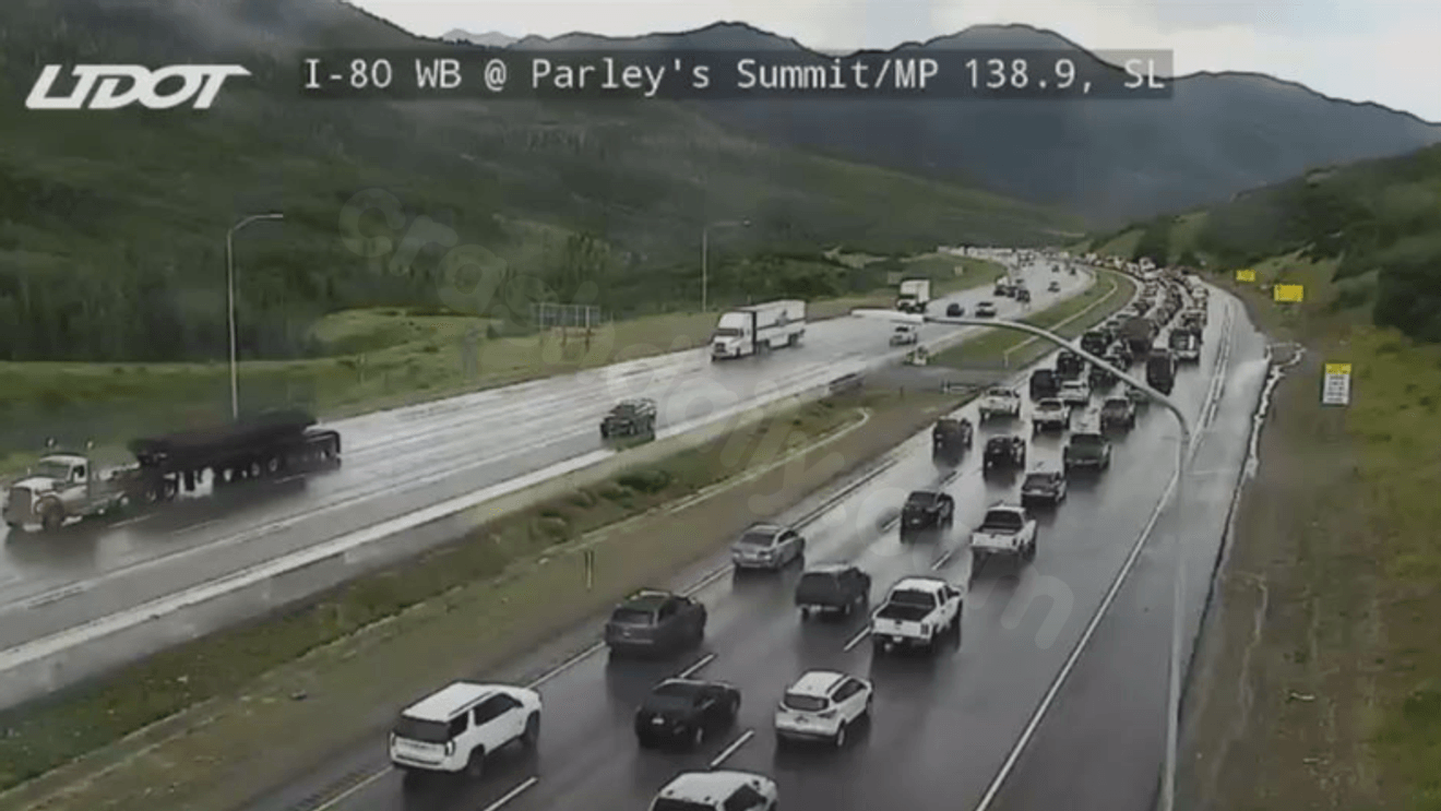 Crash in Parley's Canyon forces major delays between Park City, Salt Lake
