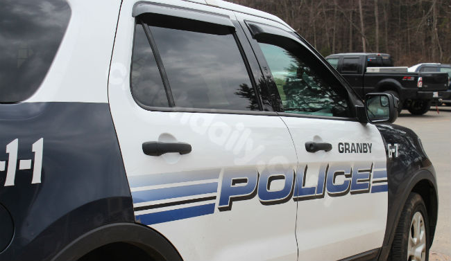 Five taken to hospital after Granby crash