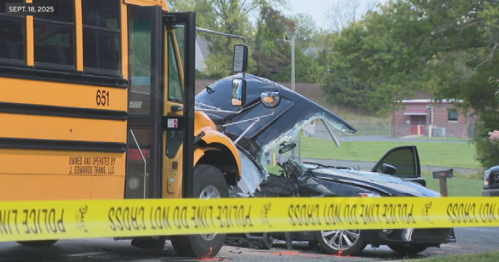 Man convicted of negligent manslaughter in fatal Harford County school bus crash