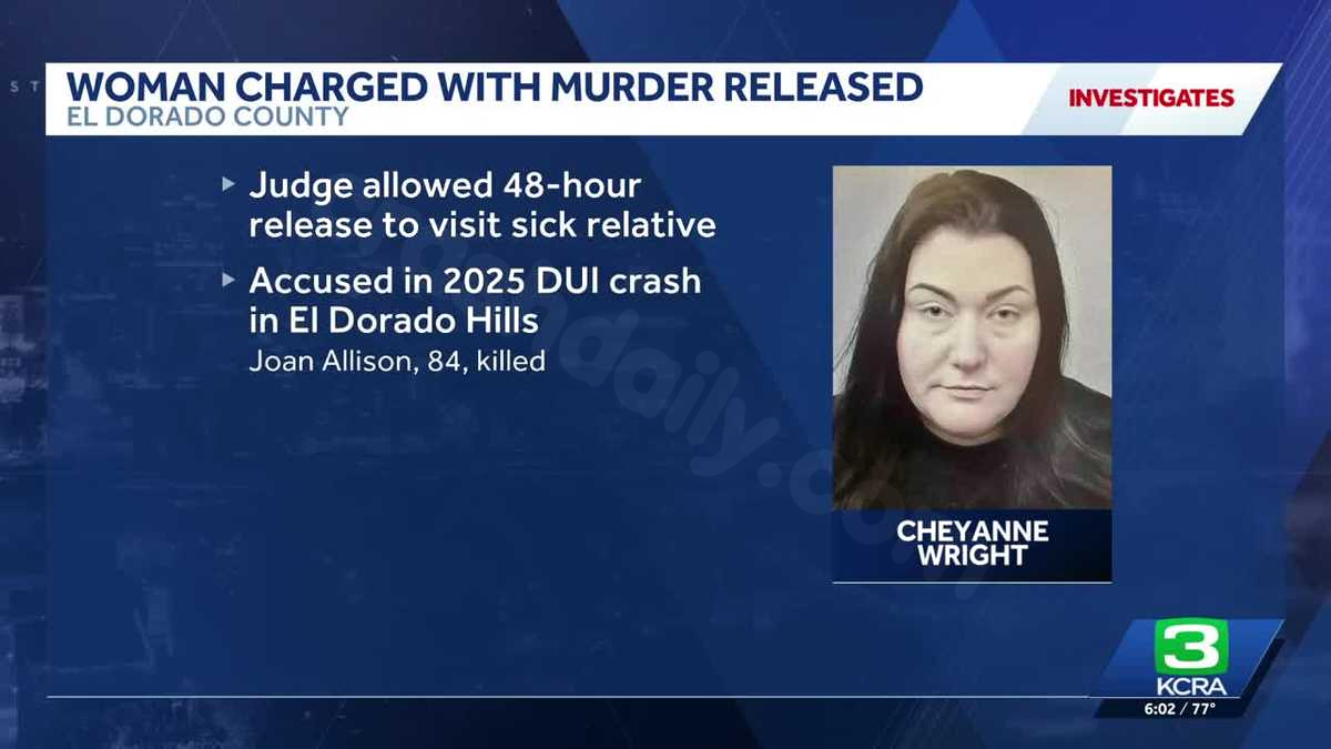 Woman accused in fatal DUI crash back in jail after judge grants temporary release