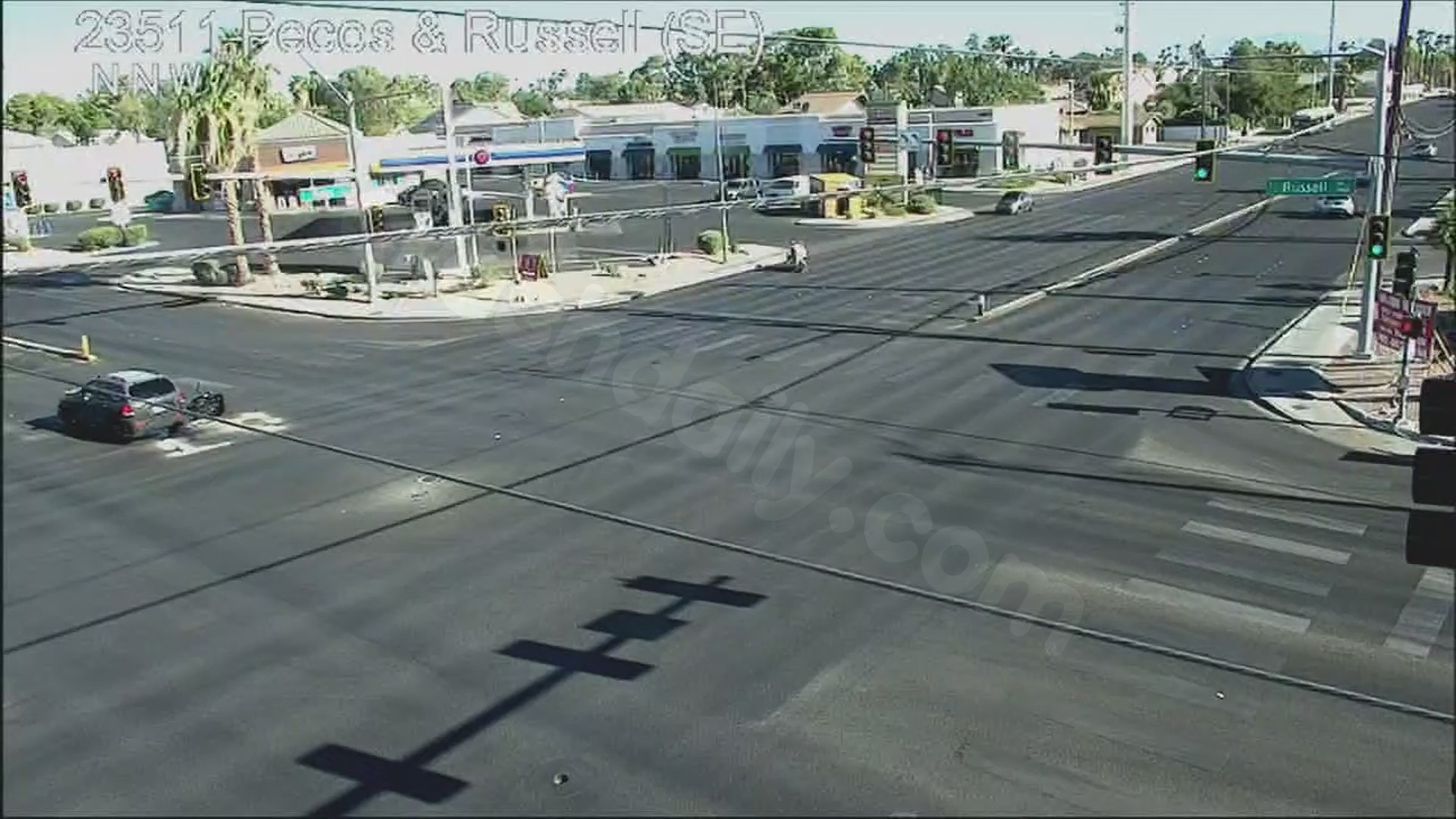 1 dead in crash involving motorcycle at Pecos, Russell
