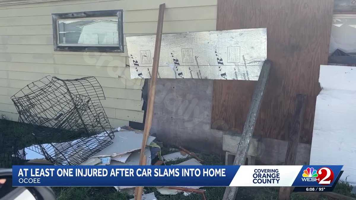 Car crashes into Ocoee home, 1 person hospitalized, troopers say