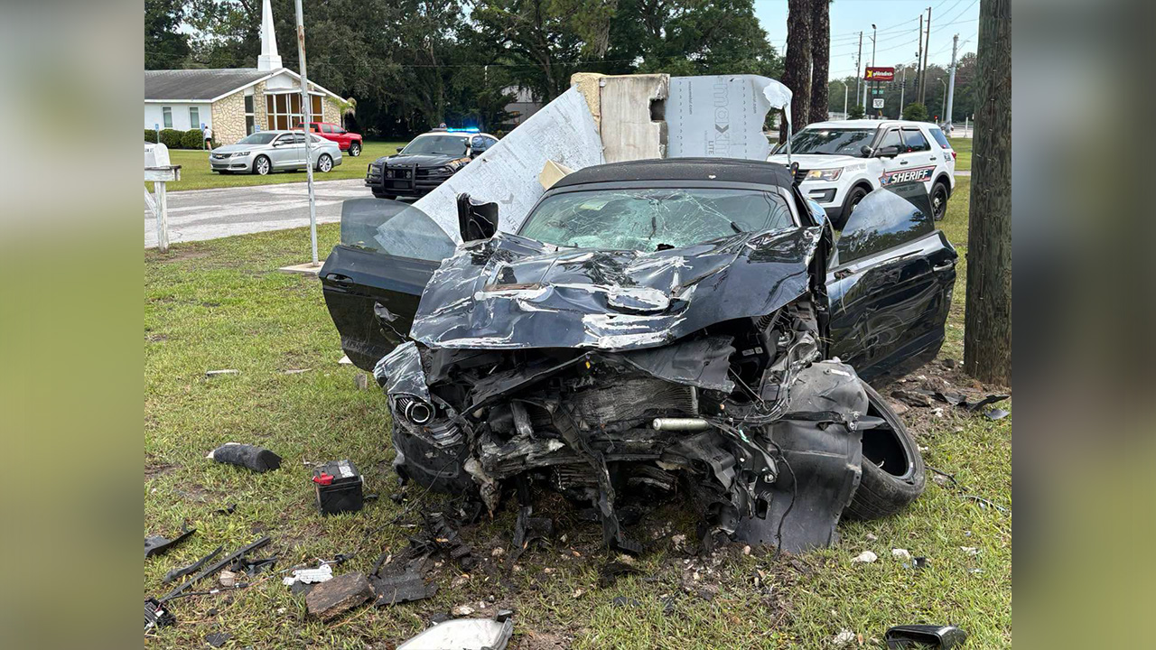 Three children hospitalized after car strikes utility pole and road sign: HCFR