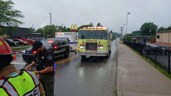 Versailles Fire Rescue Responds to Crash Involving Pedestrian