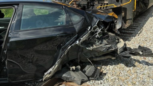Authorities investigating crash between train and car in Jasper County