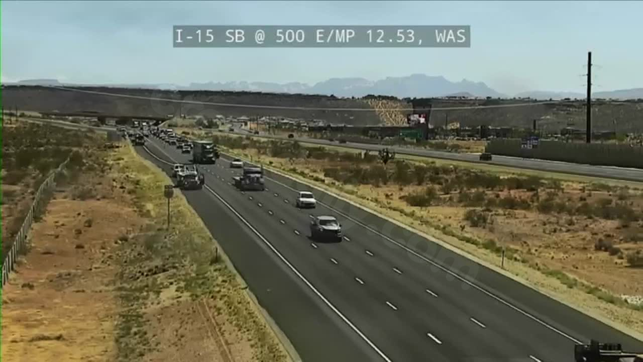 One dead in I-15 collision in Washington County