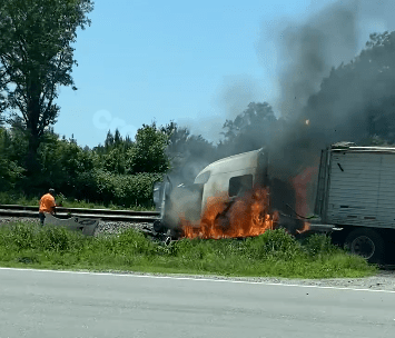 Fatal crash involving VDOT vehicle on Route 460 in Sussex County