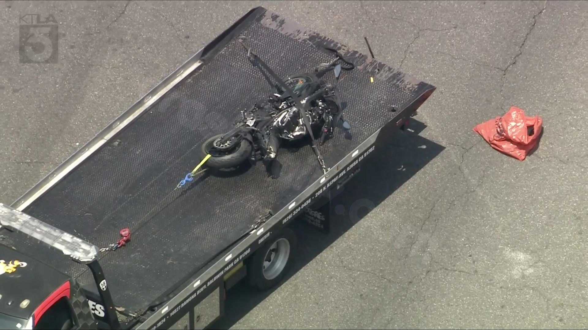 Motorcyclist killed in crash involving van in Los Angeles County