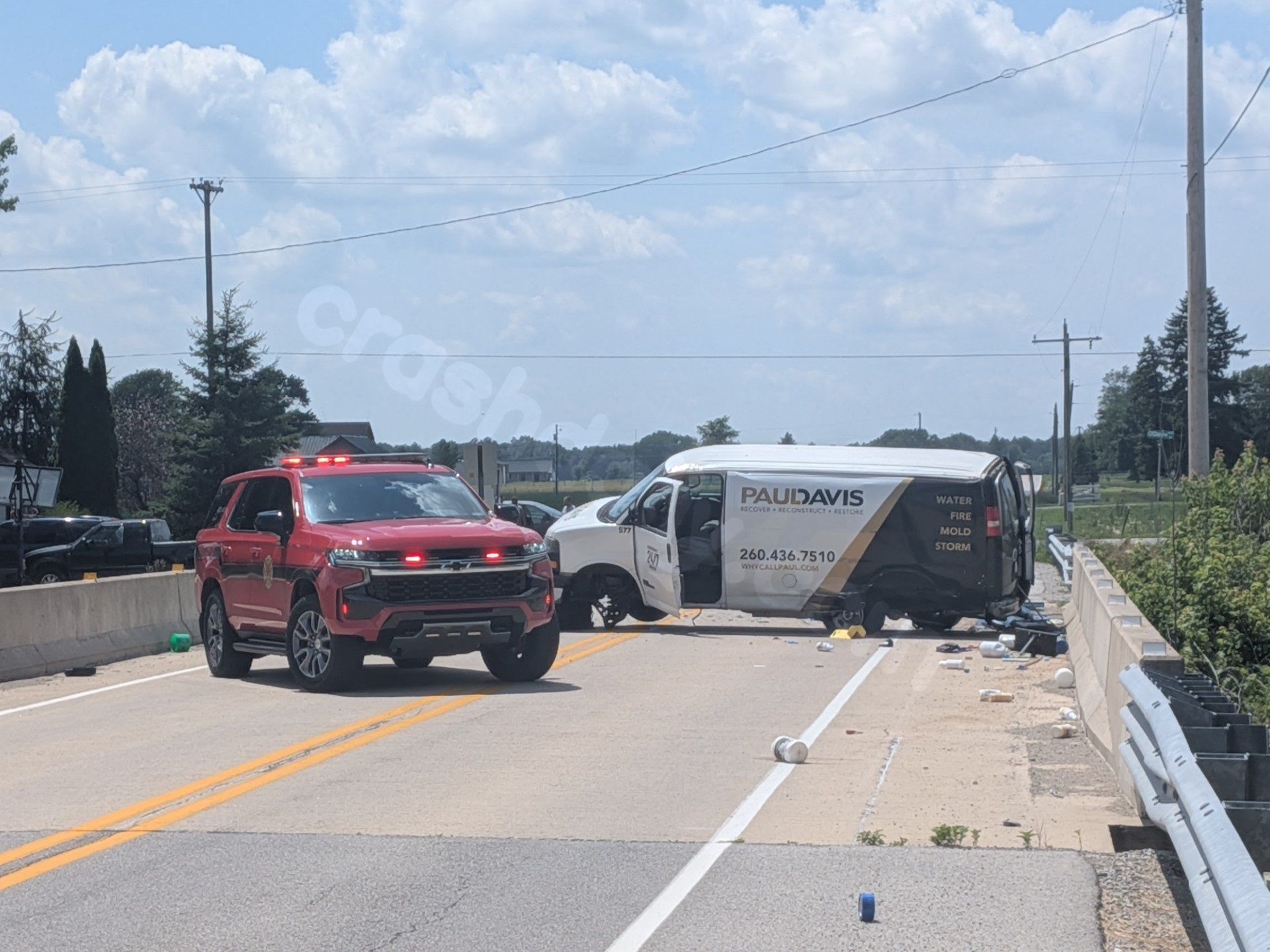 Northwest Allen County intersection now open after 3-vehicle crash