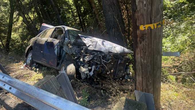 CHP: Santa Cruz woman seriously injured in Santa Cruz Mountains crash