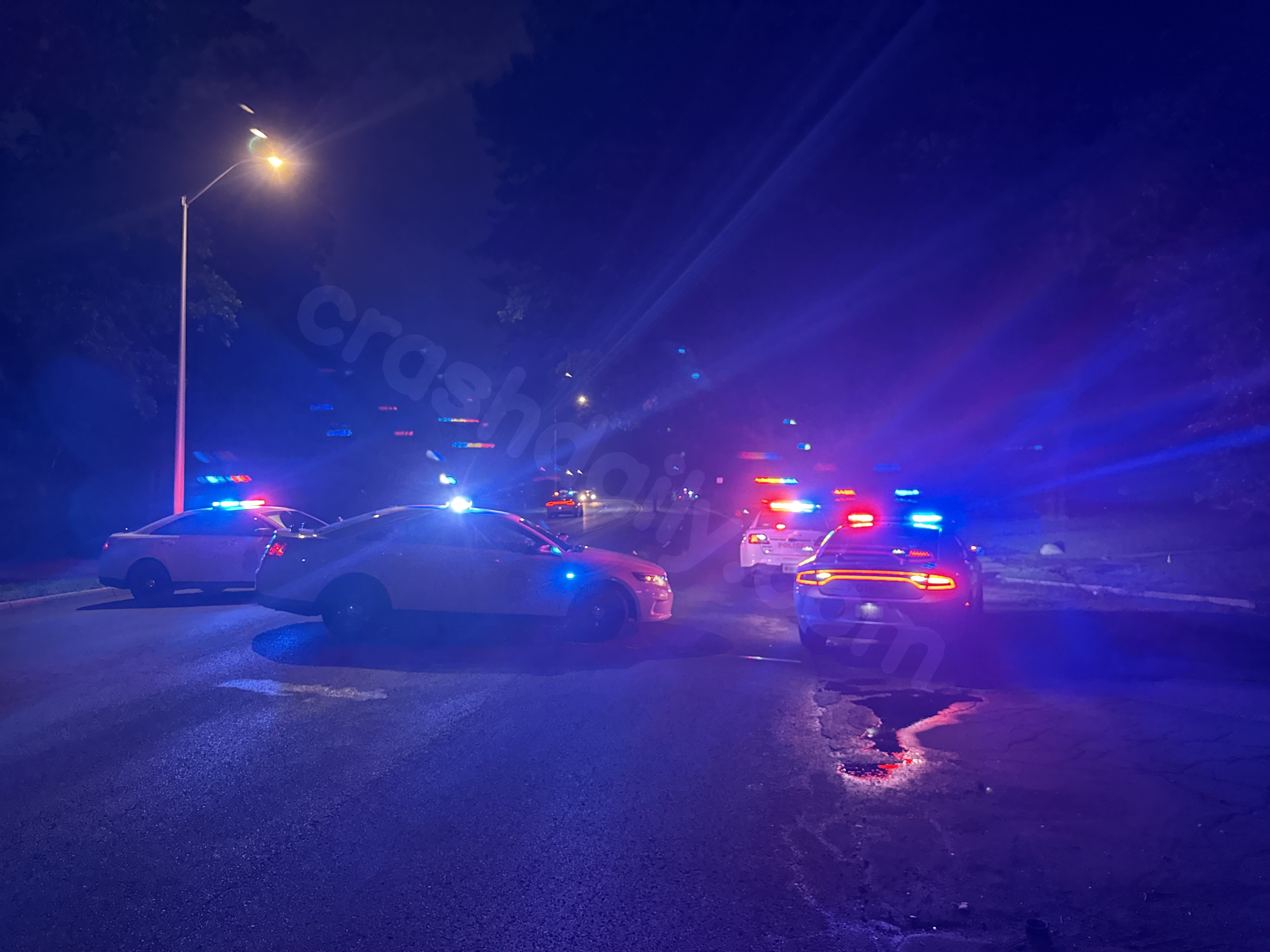 1 killed in single-car crash on Indy’s near north side
