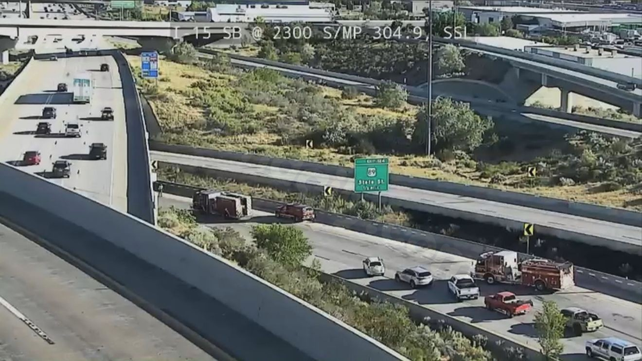 Semi-truck rollover crash in Salt Lake County critically injures driver