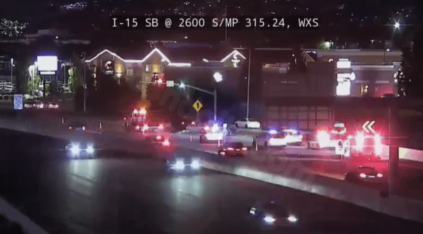 Three-vehicle crash critically injures two people just south of Bountiful rollover