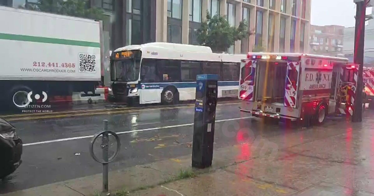 15 hospitalized after MTA bus collides with tractor-trailer in Brooklyn, FDNY says