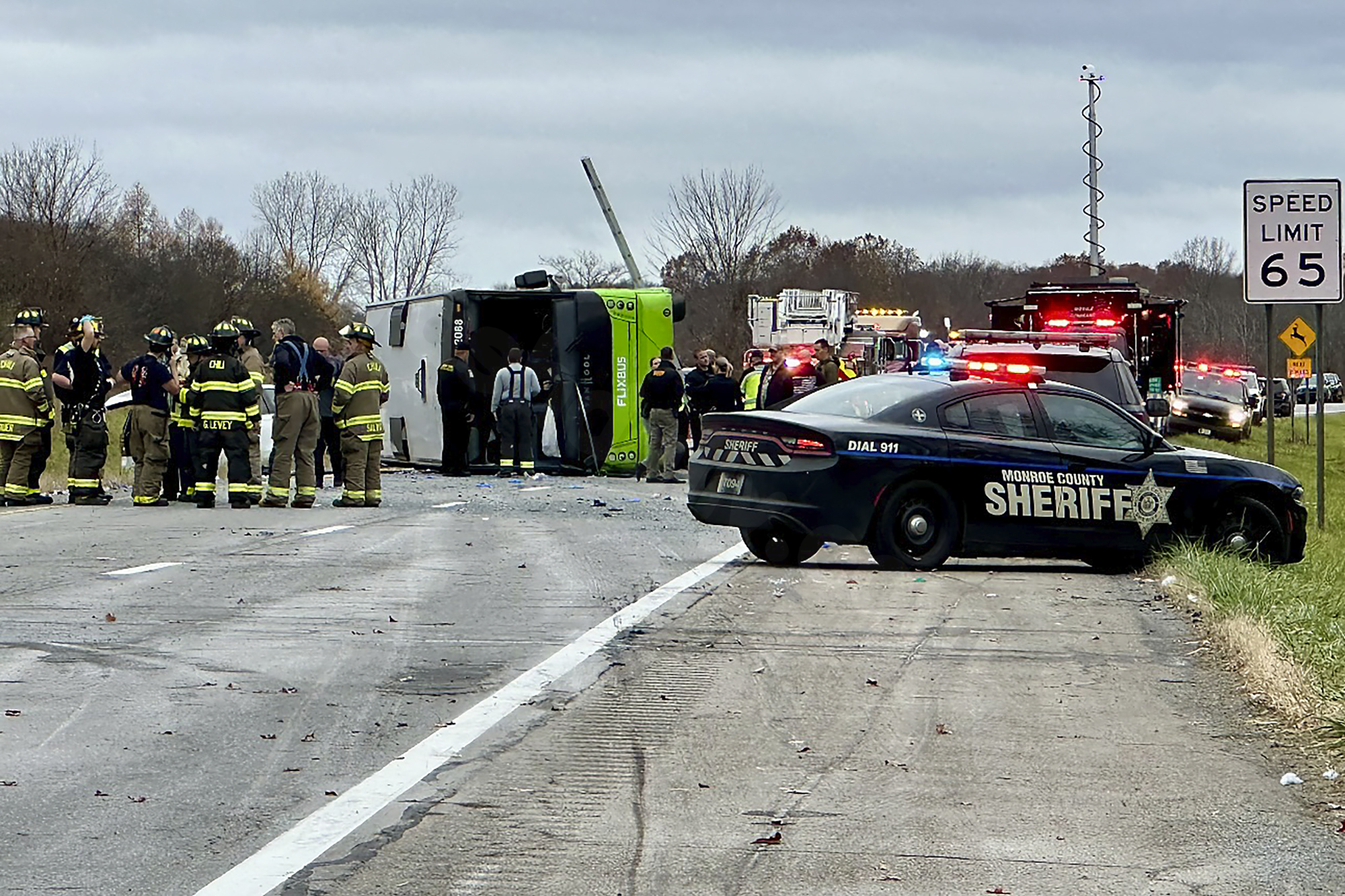 Driver pleads guilty for fatal I-90 tour bus crash