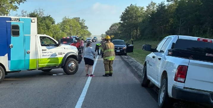 Injuries reported in accident south of Normangee