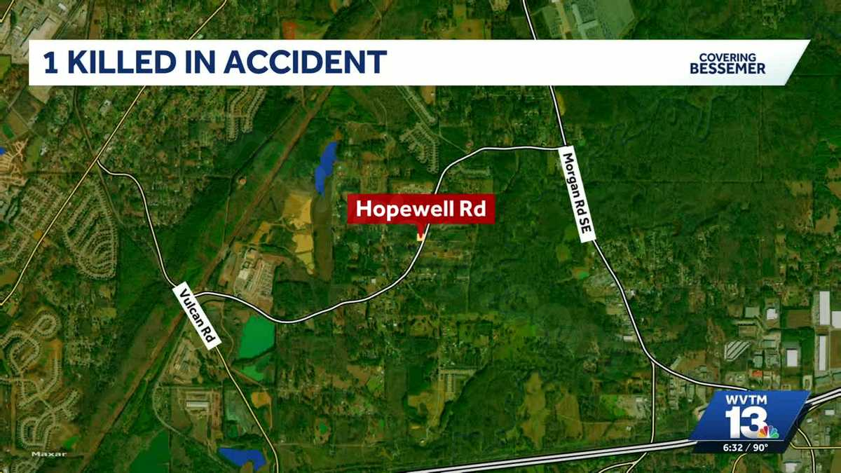 Bessemer police investigate fatal crash on Hopewell Road
