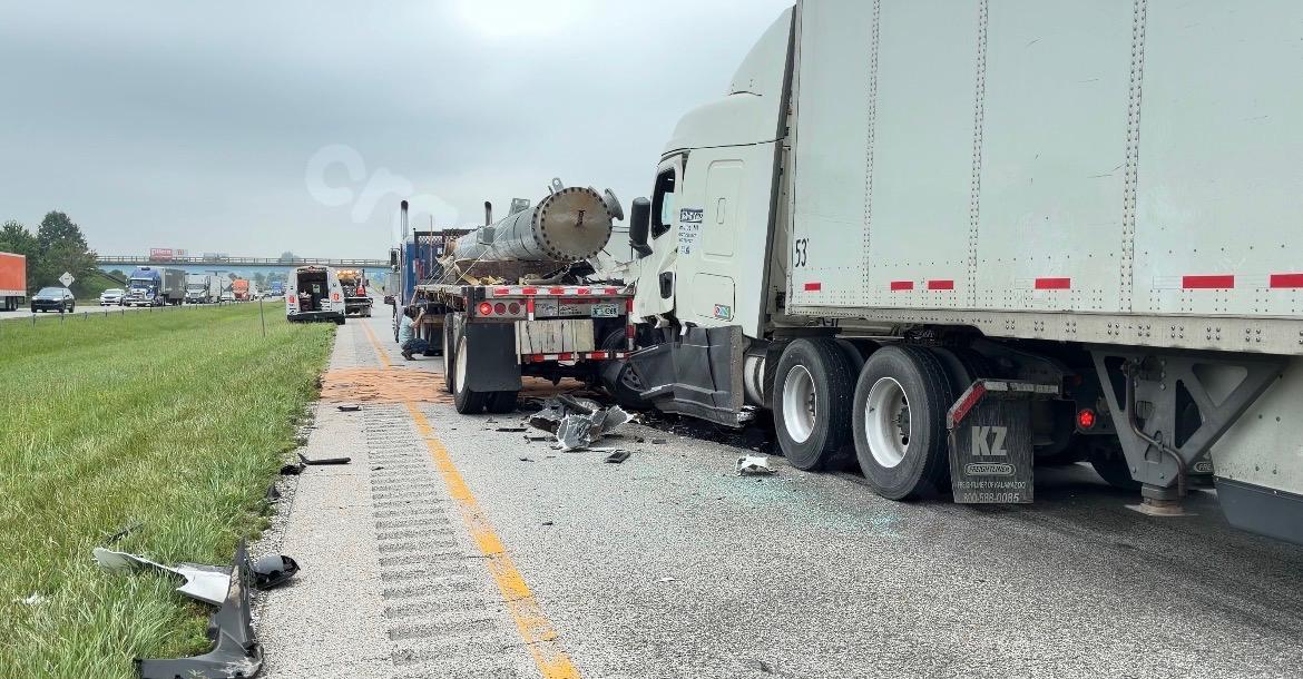 Police respond to multiple accidents on I-70 Thursday morning