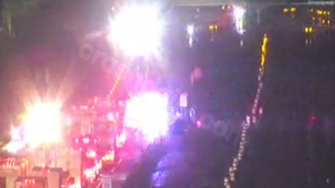 Crash backs up traffic along I-94 near Michigan City