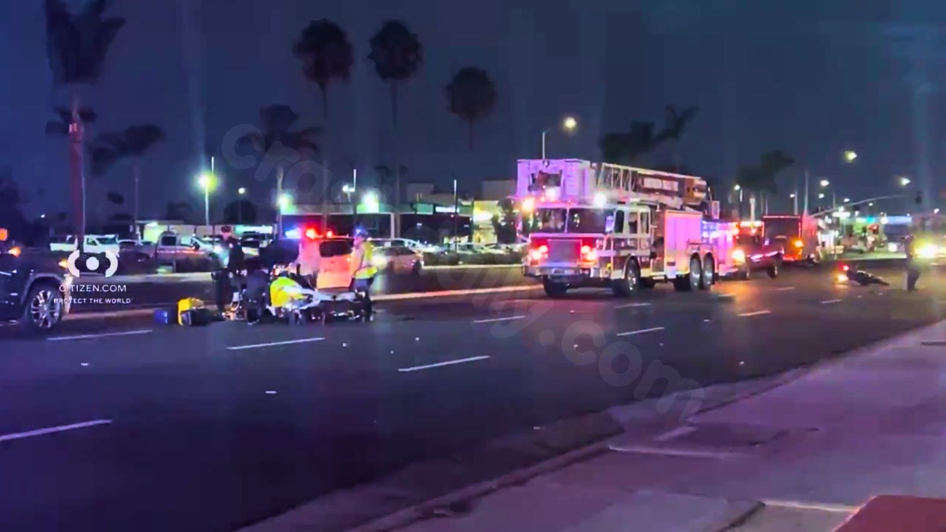 22-year-old motorcyclist killed after crashing into Amazon truck in Huntington Beach