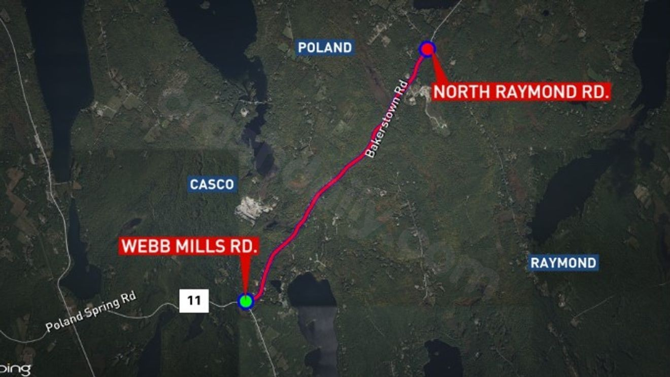 Crash closes Route 11 corridor in Casco