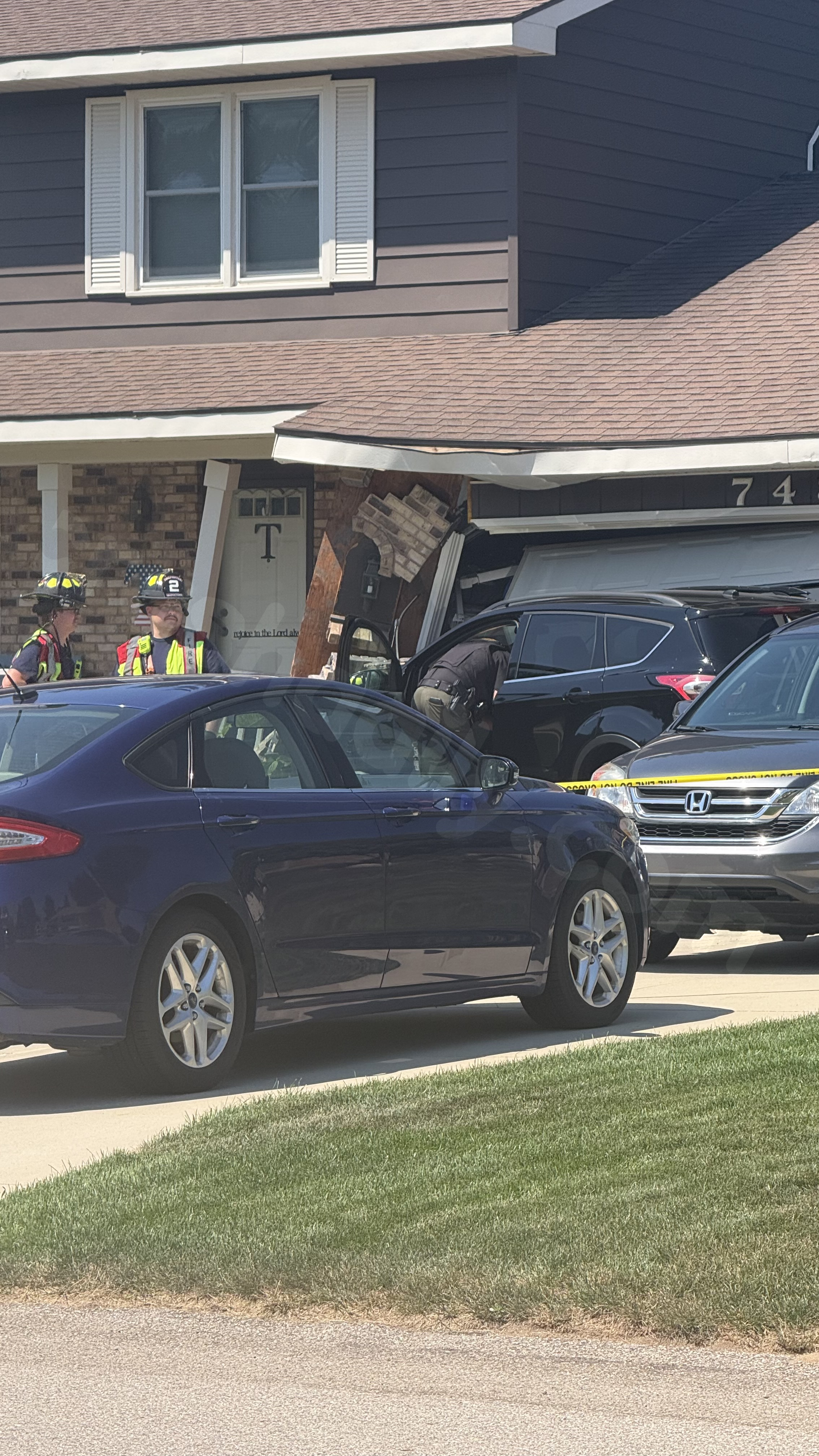 ‘Surreal’: SUV crashes into Georgetown Township home