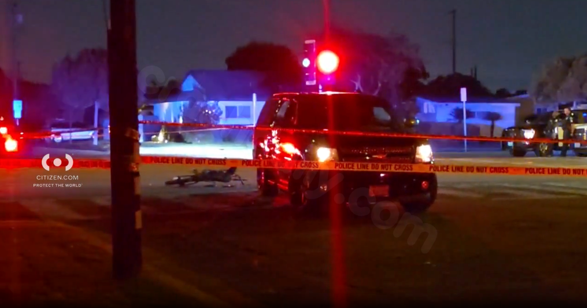 3 hospitalized after e-bike crashes into car in Fullerton, police say