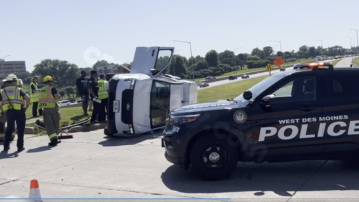 Central Iowa traffic: Crash blocks portion of Valley West Drive in West Des Moines