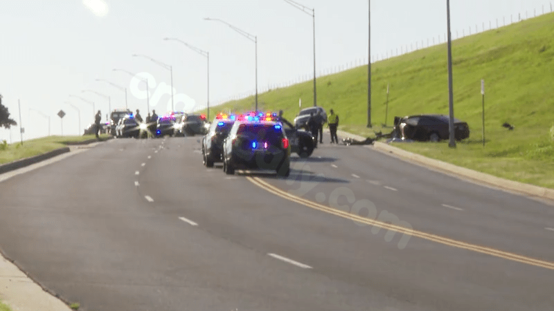 Head-on crash near Lake Hefner leaves one dead, another critically injured