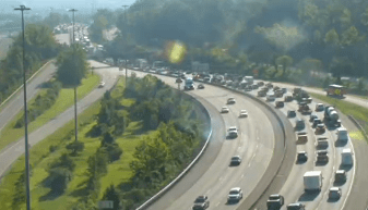 Accident slows I-64 into Charleston