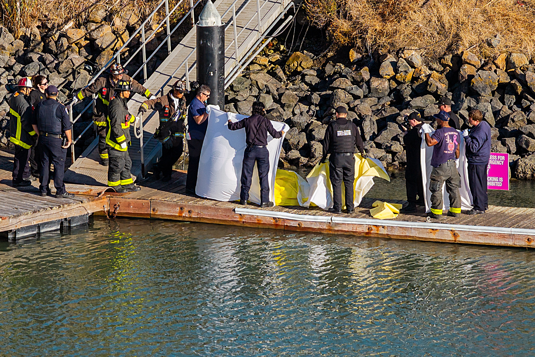 Memorial service turns deadly on the San Francisco Bay