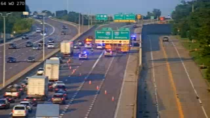 Wrong-way driver killed in St. Louis County crash on I-64