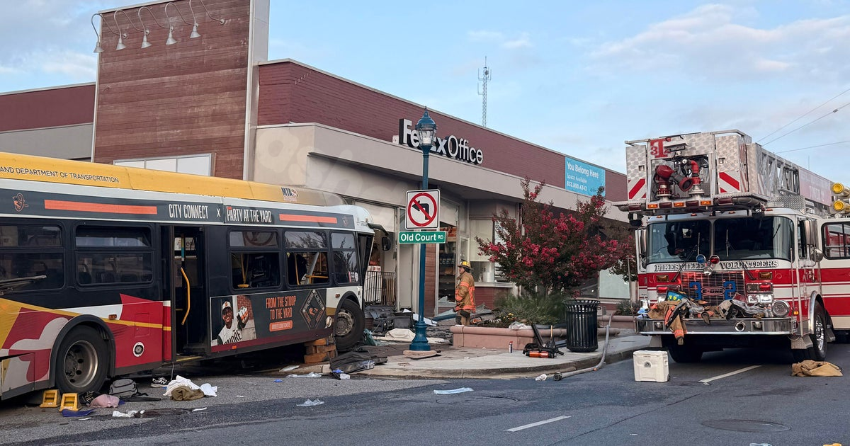 MTA identifies bus driver critically hurt in Pikesville crash that sent dozens to hospital