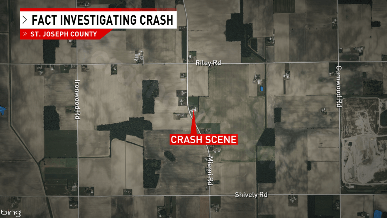St. Joseph County FACT investigate two vehicle crash on Miami Highway