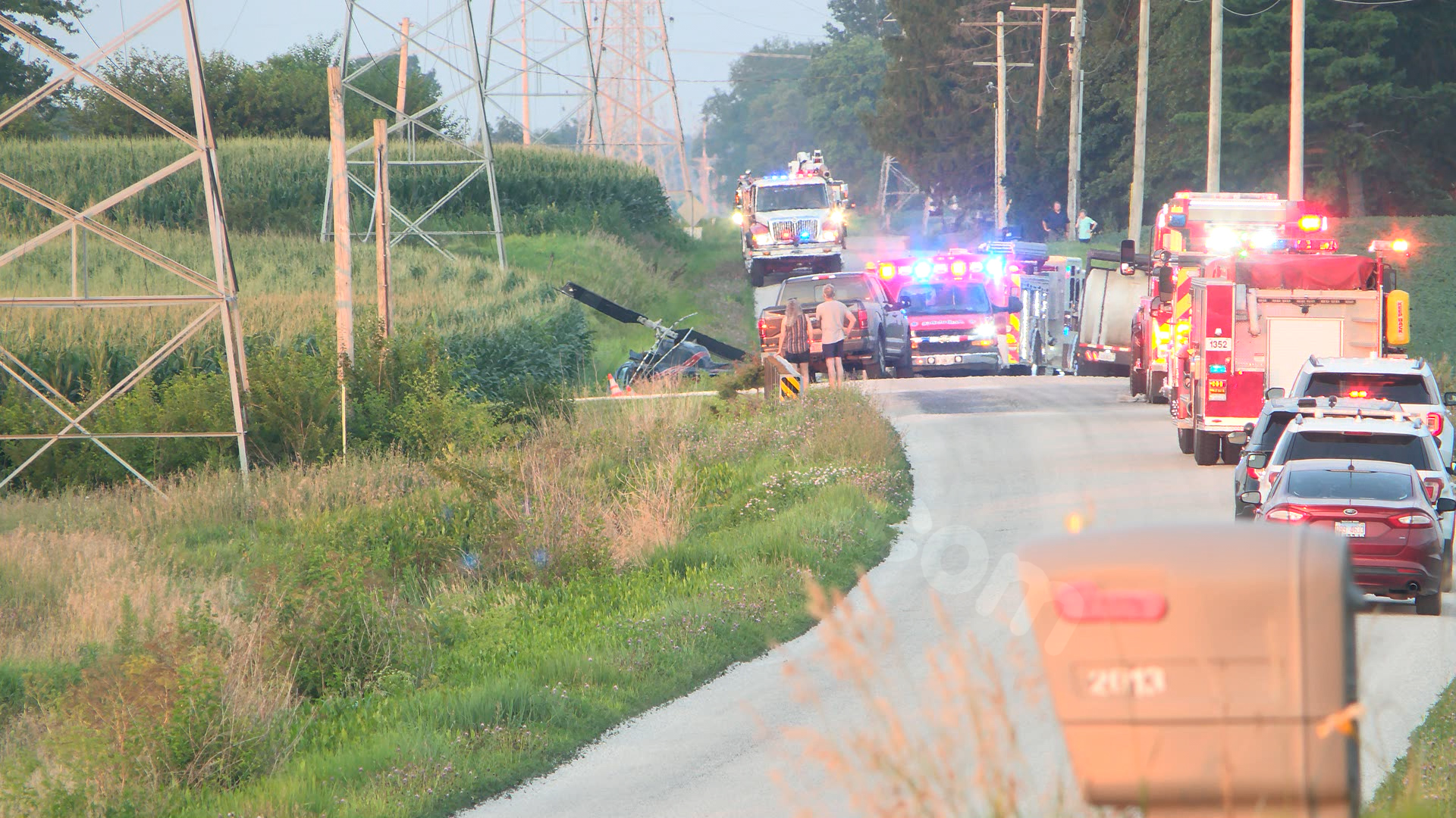 UPDATE: Pilot hospitalized with ‘serious injuries’ after St. Joseph helicopter crash