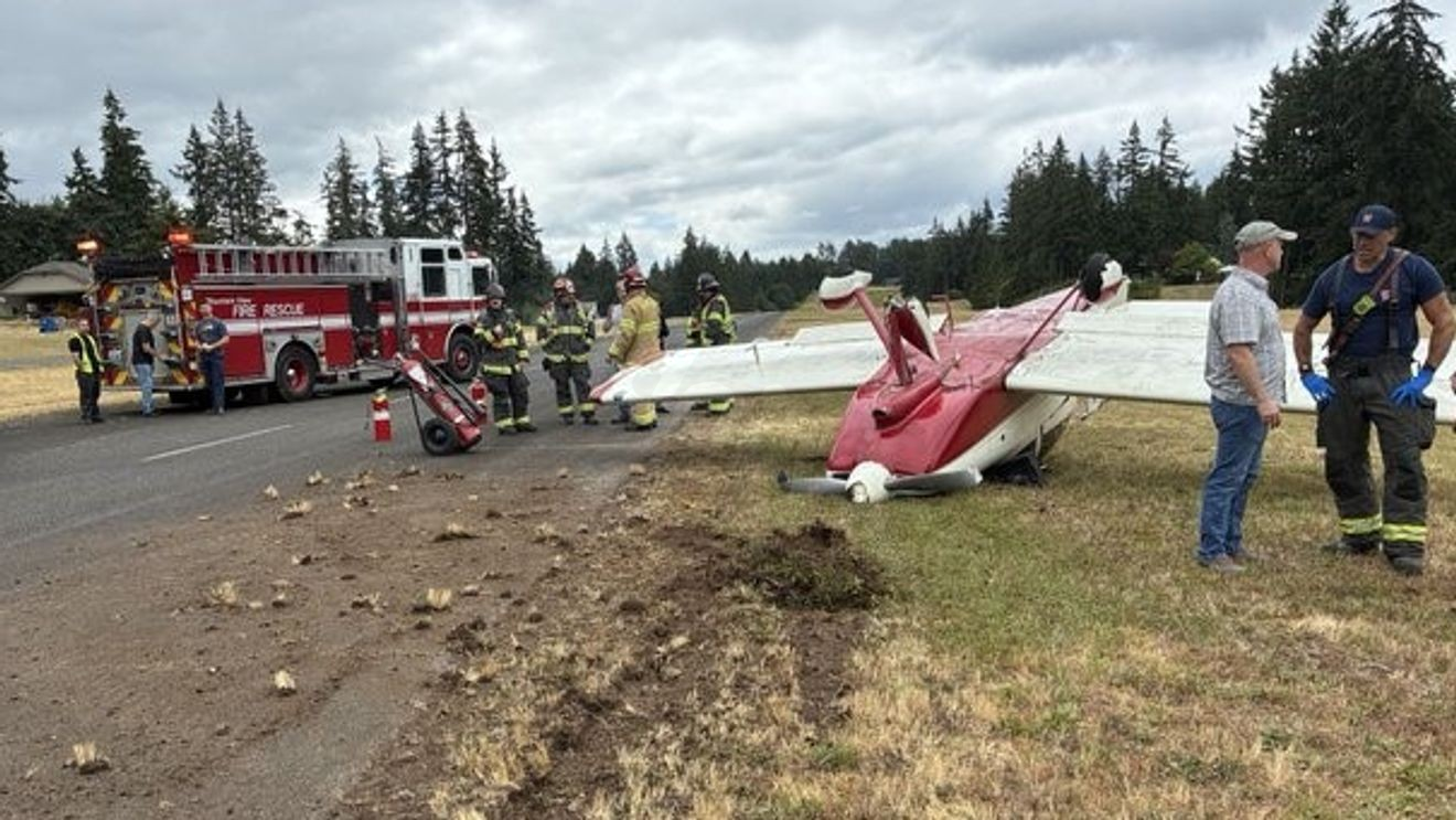 1 hurt when small plane crashes at airport near Covington