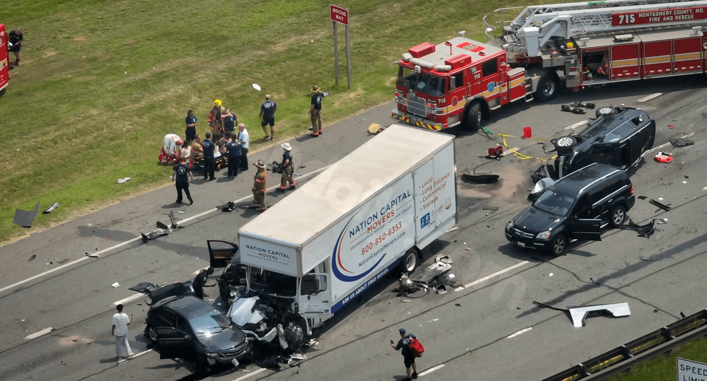 10 hurt, Tesla Cyber Truck split in half in Silver Spring multi-vehicle crash: Police