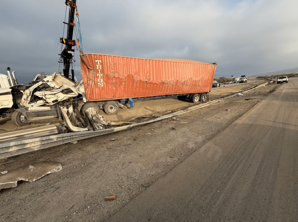 Driver killed in I-5 semi crash near Camp Pendleton