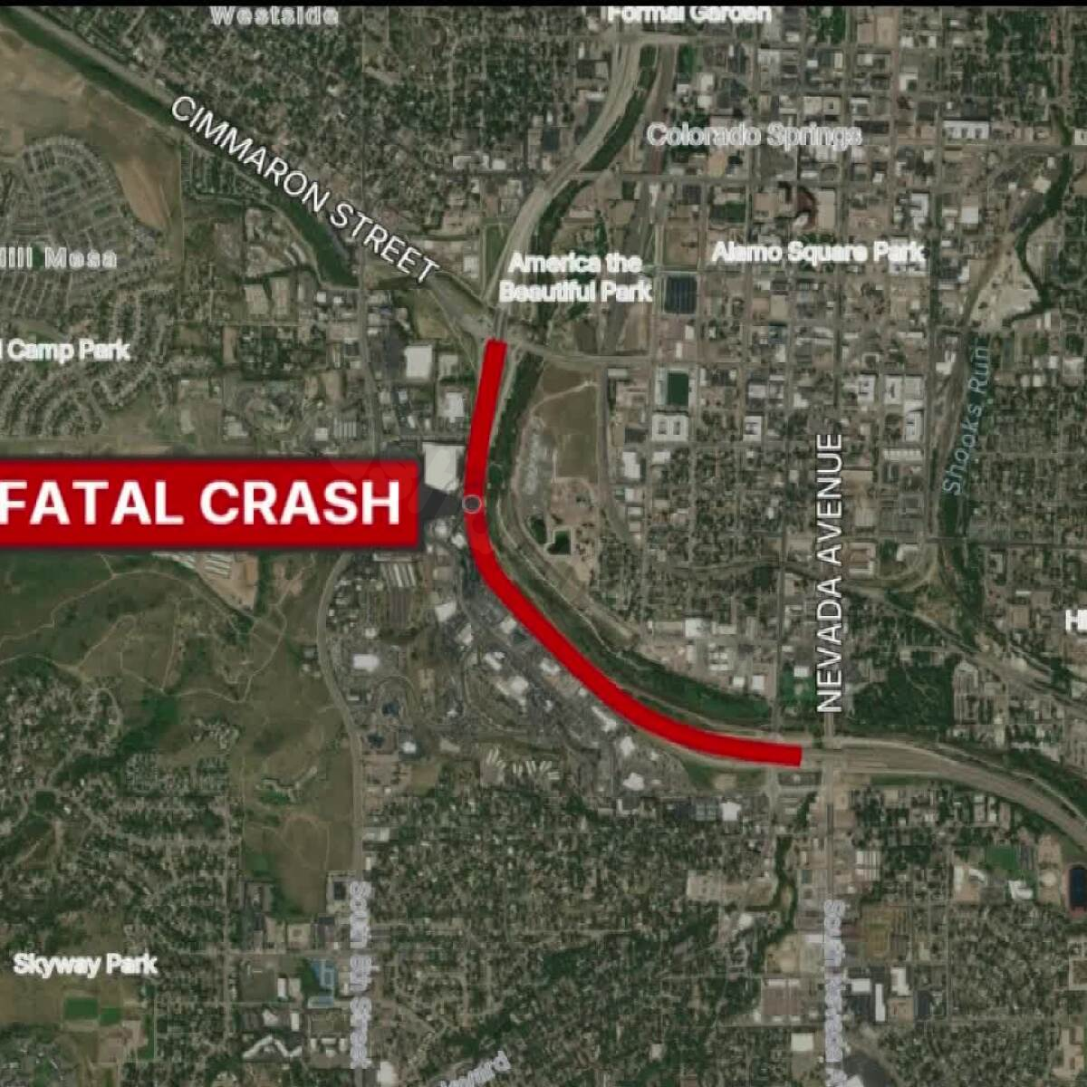 Motorcyclist dies following a crash on I-25 Thursday night in Colorado Springs