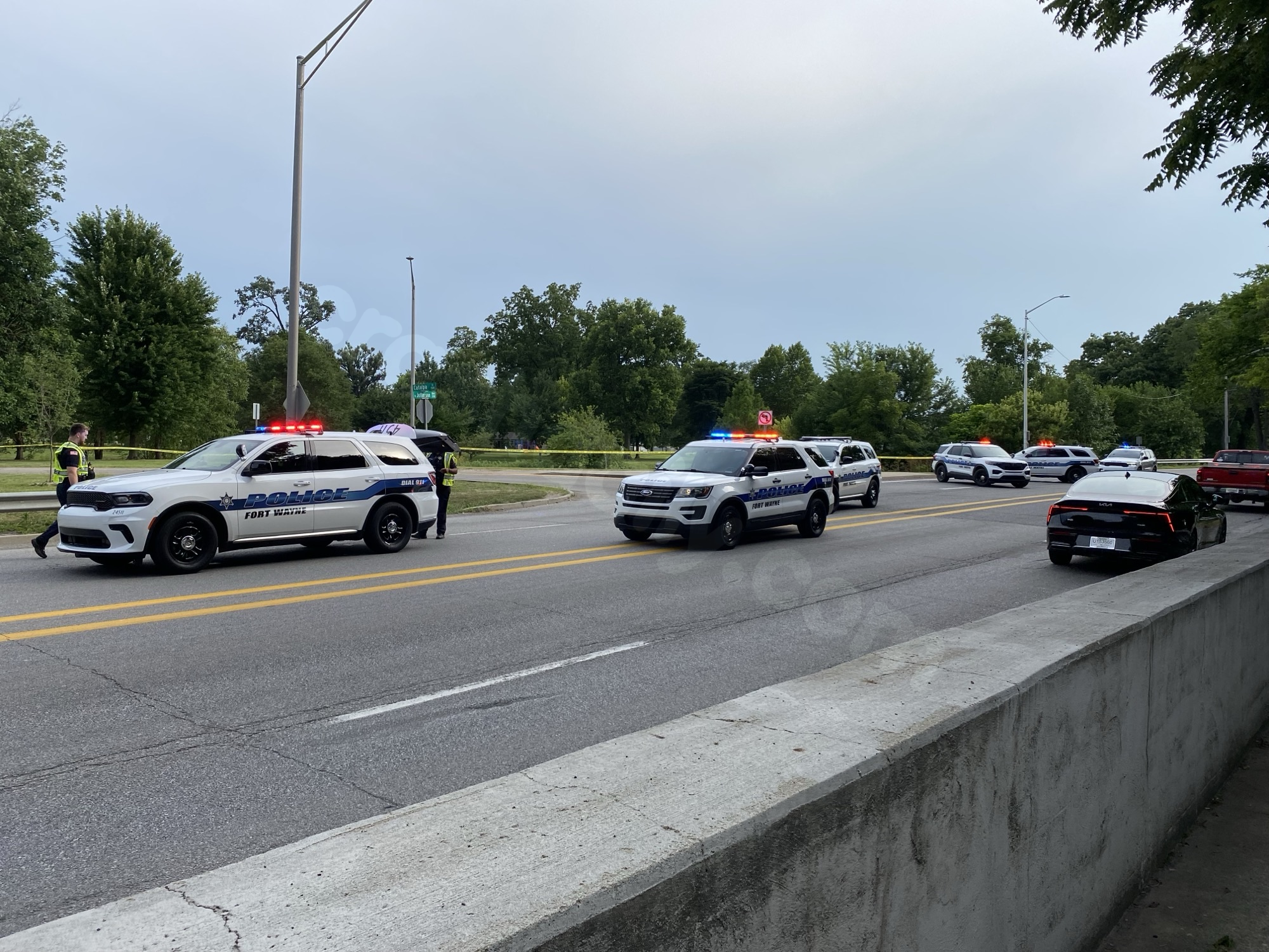 Man injured in motorcycle crash west of downtown Fort Wayne
