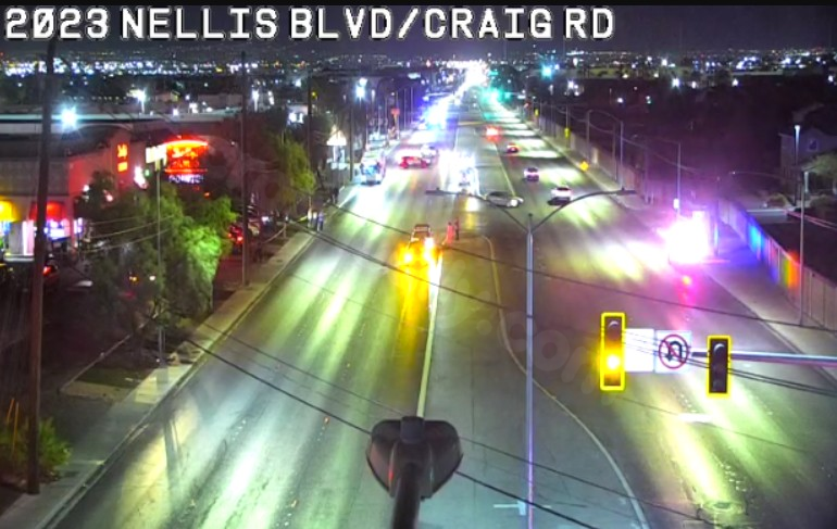 1 person in critical condition after in Las Vegas crash