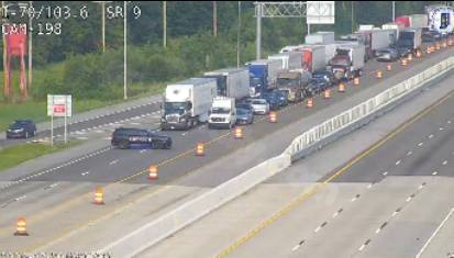 INDOT: I-70 eastbound closed in Hancock Co. due to reported semi crash