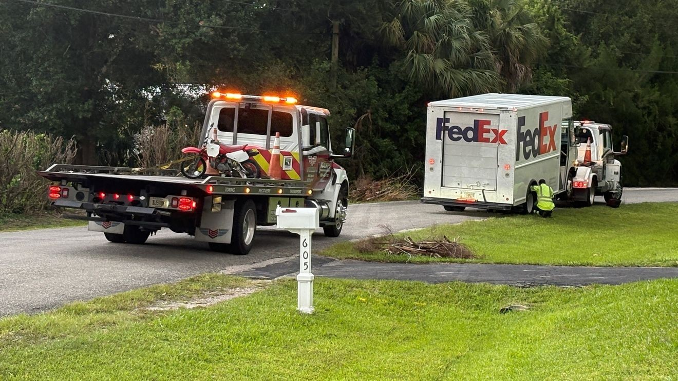 9-year-old killed, teen injured in dirt bike crash involving FedEx truck in Fort Pierce
