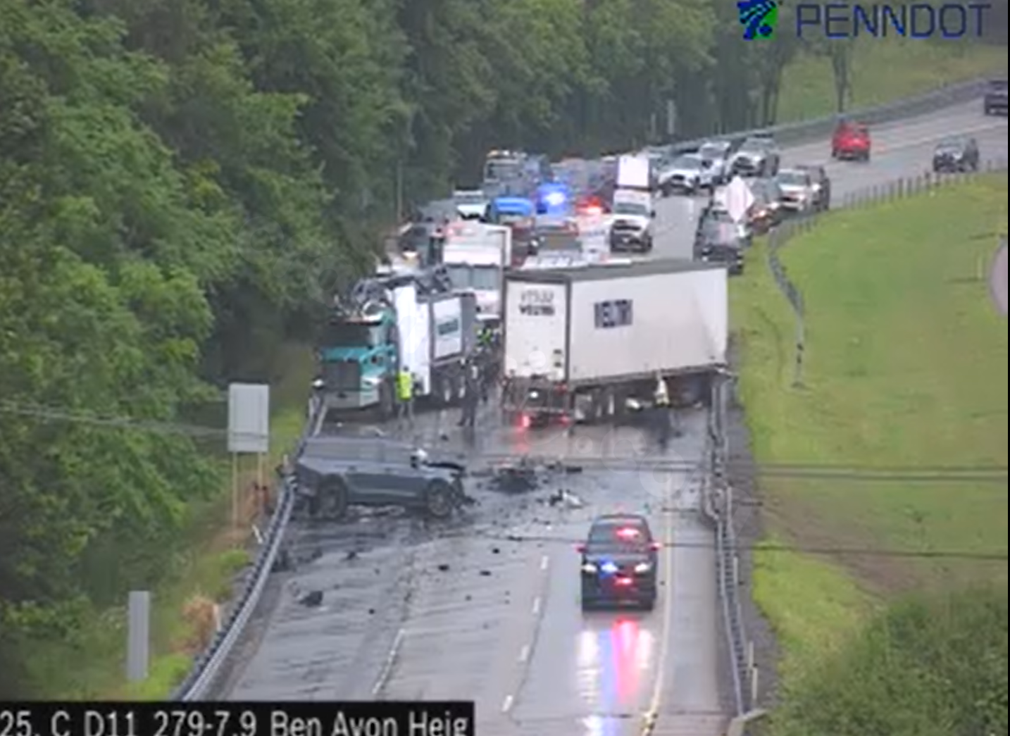 SUV driver killed in head-on I-279 crash with tractor trailer identified by State Police