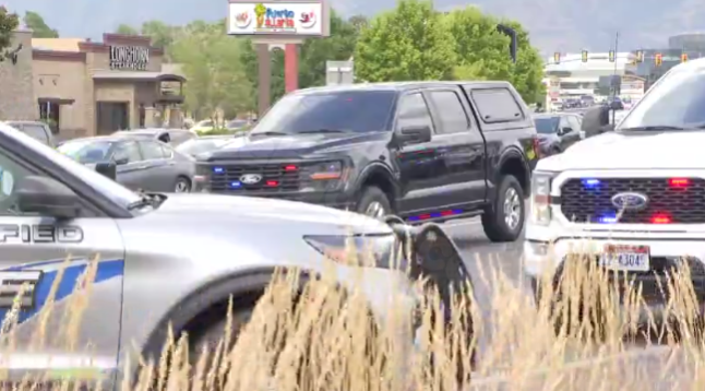 Bicyclist critically injured after crashing into vehicle on 900 E near Fort Union Blvd, lane closures in place