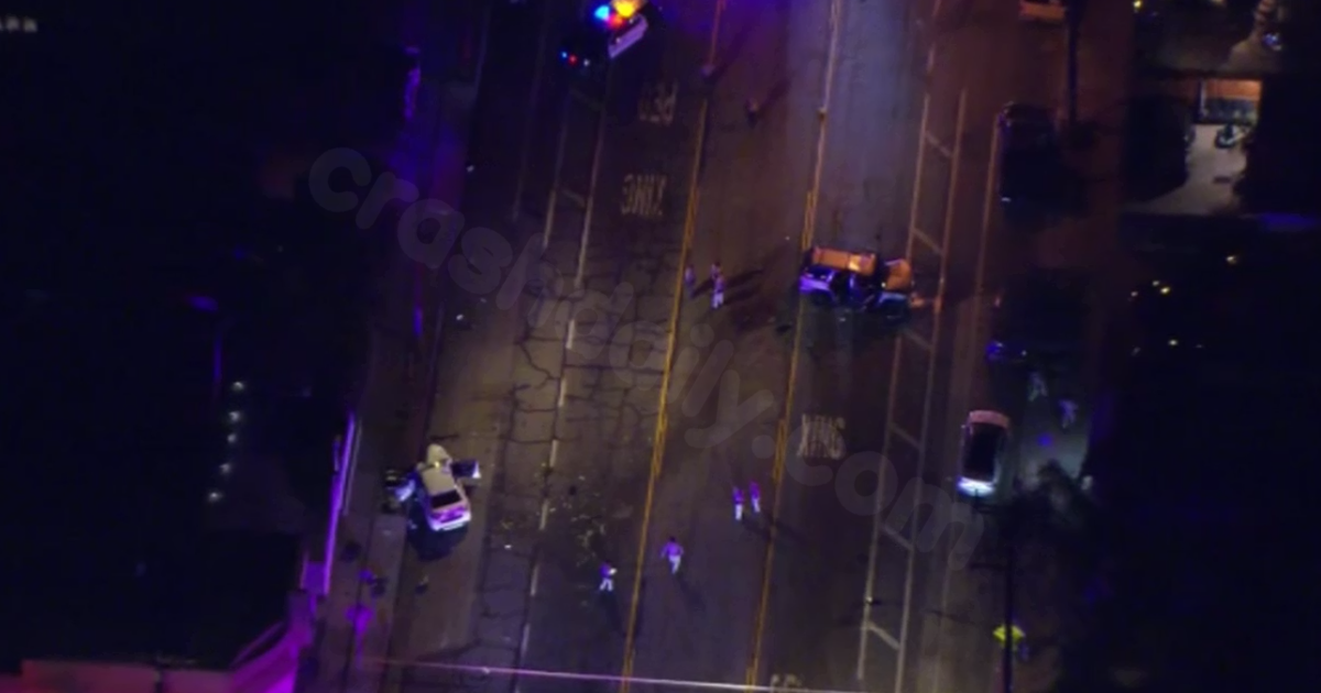 Driver dies after shooting and crash in South Los Angeles