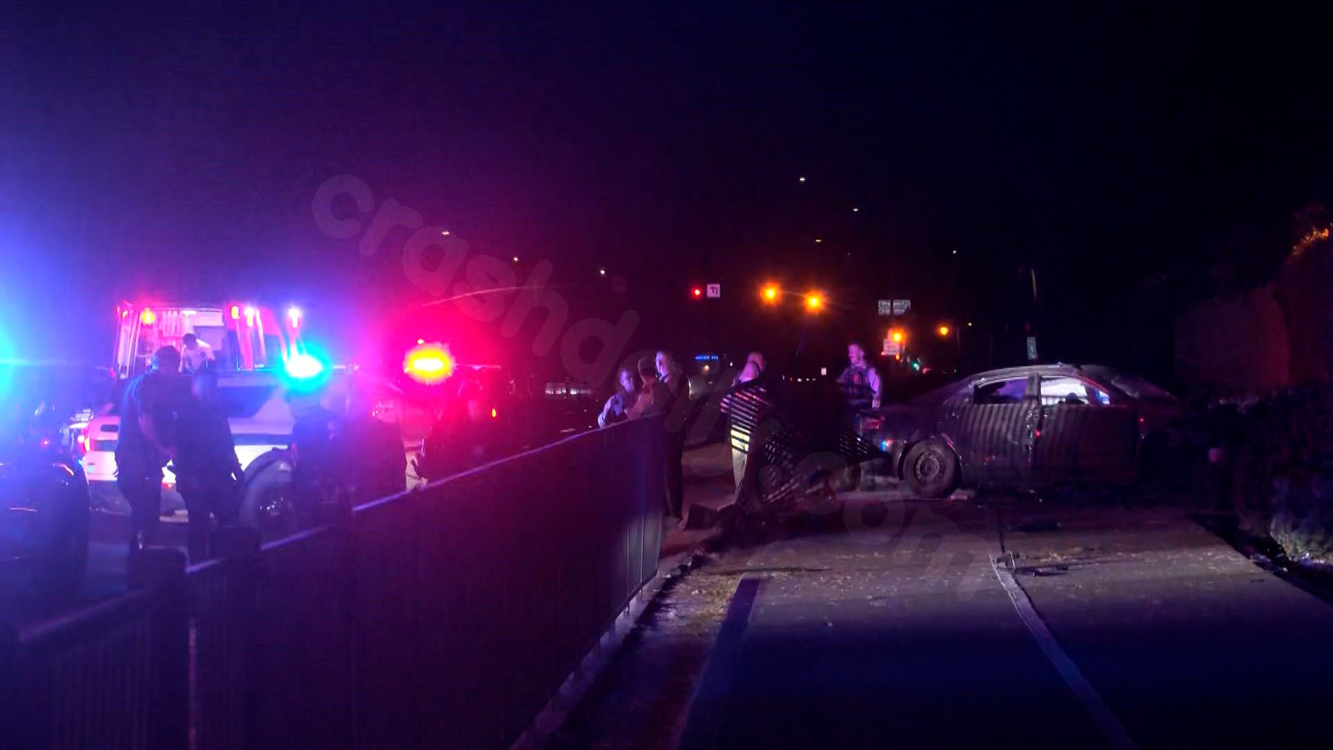 2 taken to hospital after pursuit in northwest Fresno