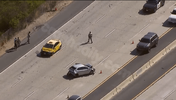 Collision involving multiple vehicles leaves traffic at standstill on SR-94
